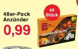 Jawoll 48er-Pack Anzünder Angebot