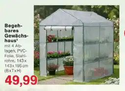 Jawoll Begehbares Gewächshaus Angebot