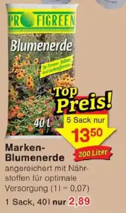 Jawoll PROFIGREEN Marken Blumenerde Angebot