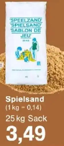 Jawoll Spielsand Angebot
