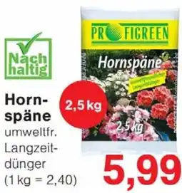 Wiglo Wunderland PROFIGREEN Hornspäne Angebot