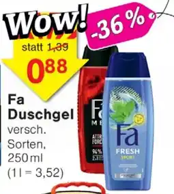 Wiglo Wunderland Fa Duschgel Angebot