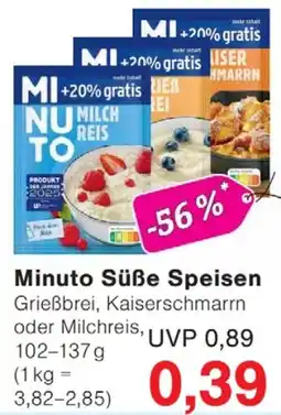 Wiglo Wunderland Minuto Süße Speisen Angebot