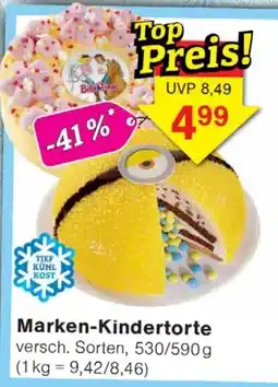 Wiglo Wunderland Marken-Kindertorte Angebot