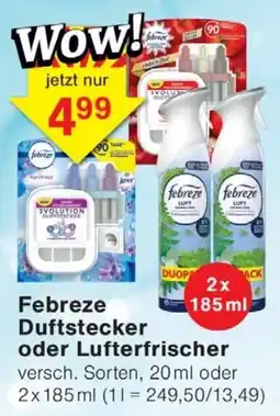 Wiglo Wunderland Febreze Duftstecker oder Lufterfrischer Angebot