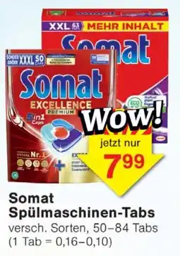 Wiglo Wunderland Somat Spülmaschinen-Tabs Angebot