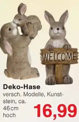 Wiglo Wunderland Deko-Hase Angebot