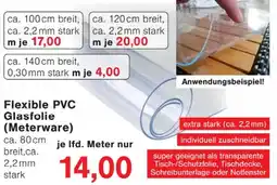 Wiglo Wunderland Flexible PVC Glasfolie (Meterware) Angebot