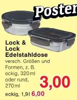 Wiglo Wunderland Lock & Lock Edelstahldose Angebot