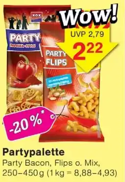 Wiglo Wunderland Partypalette Party Bacon, Flips o. Mix Angebot