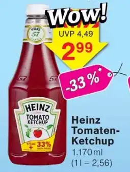 Wiglo Wunderland Heinz Tomaten- Ketchup Angebot
