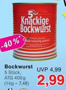 Wiglo Wunderland Bockwurst Angebot