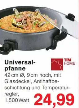 Wiglo Wunderland TIM HOME Universal pfanne Angebot