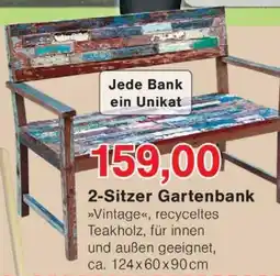 Wiglo Wunderland 2-Sitzer Gartenbank Angebot