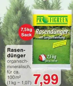 Wiglo Wunderland PROFIGREEN Rasendünger Angebot