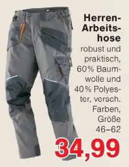 Wiglo Wunderland Herren- Arbeits hose Angebot