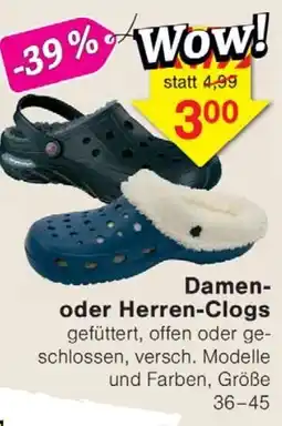 Wiglo Wunderland Damen- oder Herren Clogs Angebot