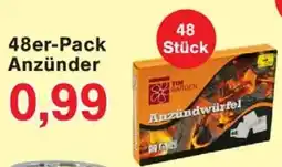 Wiglo Wunderland 48er-Pack Anzünder Angebot