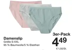 Zeeman Damenslip 3er-Pack Angebot
