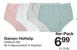 Zeeman Damen-Hüftslip 4er-Pack Angebot