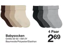 Zeeman Babysocken 4 Paar Angebot