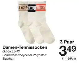 Zeeman Damen-Tennissocken 3 Paar Angebot