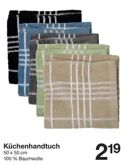 Zeeman Küchenhandtuch 50 x 50 cm Angebot