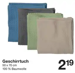 Zeeman Geschirrtuch Angebot