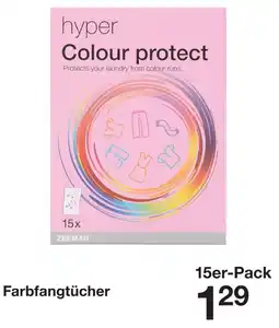 Zeeman Farbfangtücher 15er-Pack Angebot