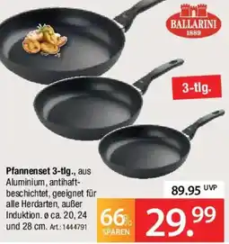 Zurbrüggen BALLARINI Pfannenset 3-tlg Angebot