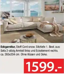 Zurbrüggen Eckgarnitur Angebot