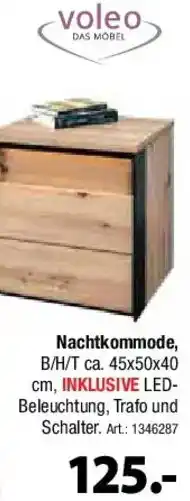 Zurbrüggen Voleo Nachtkommode Angebot