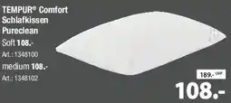 Zurbrüggen TEMPUR Comfort Schlafkissen Pureclean Angebot