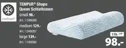 Zurbrüggen TEMPUR Shape Queen Schlafkissen Angebot