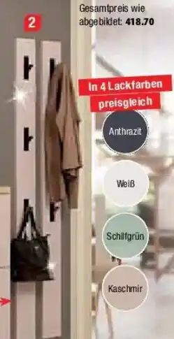 Zurbrüggen Xora Garderobenleiste Angebot