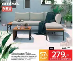 Zurbrüggen GARDEN ambia Moderne Loungegruppe Montana Angebot