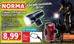 Norma LED-Fahrradleuchten-Set Angebot