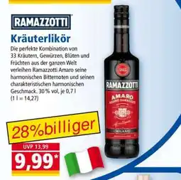 Norma Ramazzotti Kräuterlikör Angebot