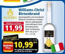 Norma Williams-Christ Birnenbrand Angebot