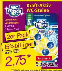 Norma Kraft-Aktiv WC-Steine Angebot