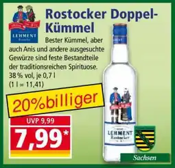 Norma Rostocker Doppel-Kümmel Angebot