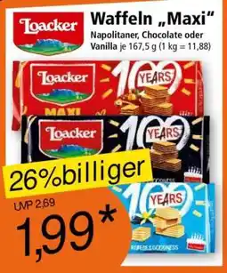 Norma Waffeln „Maxi“ Angebot