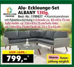 Norma Alu- Ecklounge-Set ALBANY 13tlg Angebot