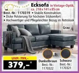 Norma Ecksofa in Vintage-Optik, ca. 218 x 141 x 85 cm Angebot
