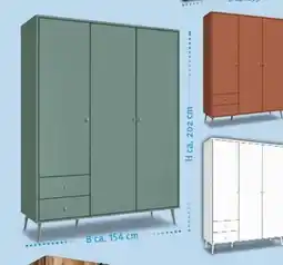 Trends Möbel Kleiderschrank Harlison Angebot