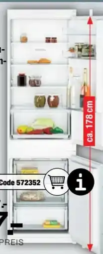 Ostermann Neff Einbau Kühlgefrierkombination KI7861SE0 Angebot