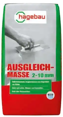 Hagebau Hagebaumarkt Ausgleichmasse Angebot