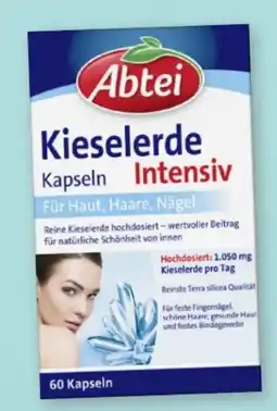 Rossmann Omega Pharma Abtei Kieselerde Intensiv Kapseln Angebot