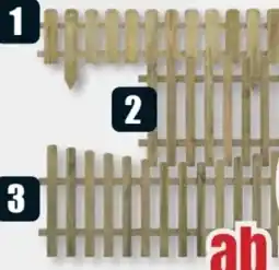 B1 Discount Baumarkt Vorgartenzaun Angebot