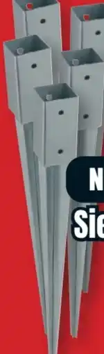 B1 Discount Baumarkt Einschlagbodenhülsen Angebot